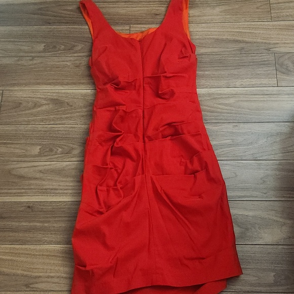 🔥Red Sheath Dress Sleeveless - Picture 7 of 12
